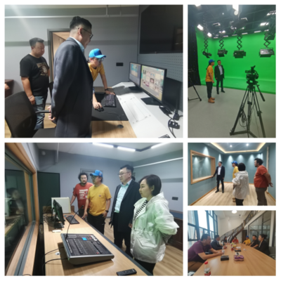 學(xué)院參訪藍(lán)騎士文化傳播 探索影視節(jié)目制作的藝術(shù)與創(chuàng)新
